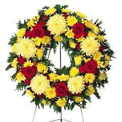 Standing Funeral Wreath (Traditional) Sympathy Funeral Flowers