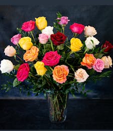 Premium Roses in Mixed Colors