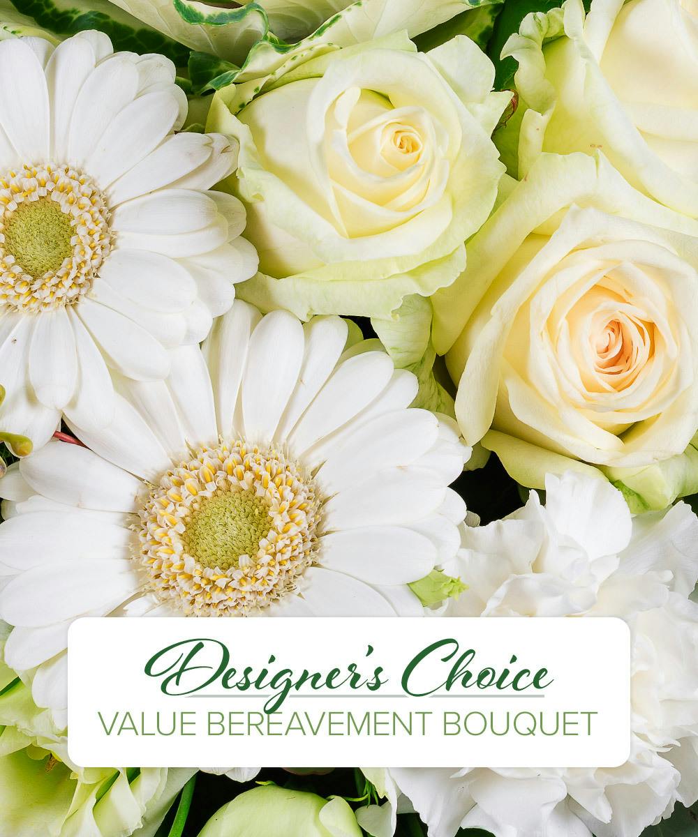 Custom Bereavement Bouquet Delivered Beneva Florist Sarasota, FL