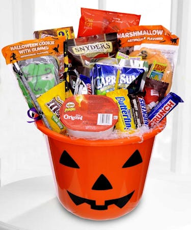 Halloween Bucket Of Treats Halloween Specials Sarasota Florist Beneva Flowers Sarasota Flower Shop Florida Fl Lakewood Ranch Florist