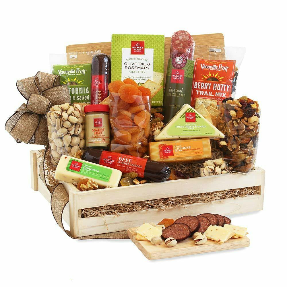 Meat & Cheese Gift Crate Sarasota Gift Delivery