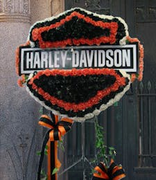 Symbols - Harley Davidson Standing Spray