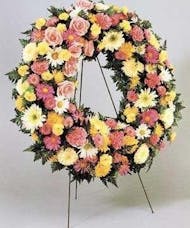 Standing Funeral Wreath